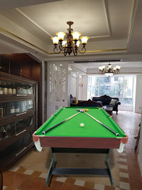 Foldable Snooker Pool Table for Home, Youth, Indoor - American Pool or Snooker, Multi-Game Options