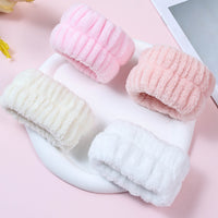 8-Piece Absorbent Wristbands for Face Washing and Sports