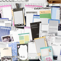 Infeel.Me Vintage Memo Pad & Scrapbooking Paper Pack