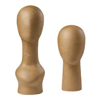 Vintage Mannequin Head Hat Display Stand for Retail Store and Home Organization