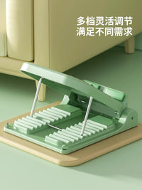 Adjustable Slant Board Calf Stretcher with Magnetic Massage Points for Achilles Tendonitis and Flexibility Training