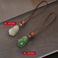 Pixiu Charm Phone Chain / Keychain for Good Fortune