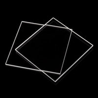 Transparent Quartz Glass Sheet for Optical and Thermal Applications