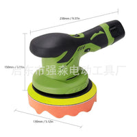 12V Cordless Lithium-Ion Car Polisher and Waxer with Eccentric Sander Function