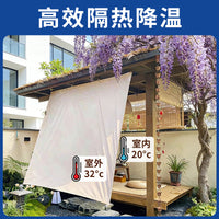 Outdoor Waterproof Sunshade Canopy for Patio and Camping - Portable UV Protection Shelter