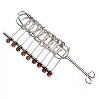 Metal Interlocking Puzzle Set - Brain Teaser Rings for Students and Gifts