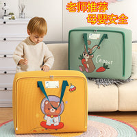 Baby Quilt Storage Bag Portable Moisture-proof Organizer for Kids' Clothes and Bedding