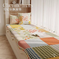 Dopamine Cool-Touch Tencel Bay Window Cushion, All-Season Balcony Tatami Mat, Customizable