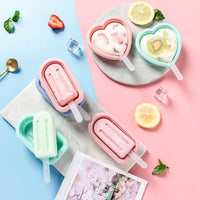 DIY Ice Cream Mold Food Grade Silicone Home Children's Popsicle Ice Cube Ice Cream Mold