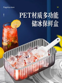 Silicone Ice Cube Tray with 32 Grids for Home Use, Food-Grade Ice Maker Mold