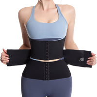 Women's Postpartum Breathable Waist Trainer & Shaper with Pressure Belt