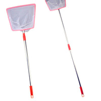Extendable Aquarium Fish Net for Kids, Stainless Steel Small Fish Catching Net for Fish Tanks