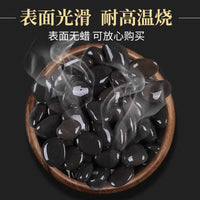 High-Temperature Resistant Black Pebbles for Stone Cake Baking and Grilling