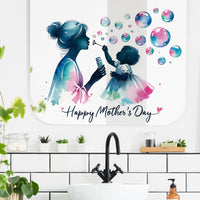 Mother's Day Wall Decal for Shop Window Decoration - "Thankful Mom" Series