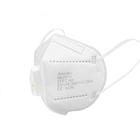 3M FFP2/FFP3 Foldable Respirator Mask with/without Valve, Earloop/Headband, 20-Pack