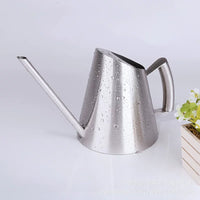 Stainless Steel Long Spout Watering Can for Indoor Outdoor Plants
