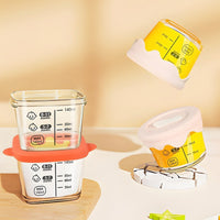 Food Grade Glass Baby Food Storage Container, High Temperature Resistant, Steamable, Freezable, Fresh-keeping Bowl for Infants