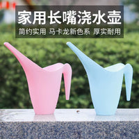 Long Spout Watering Can for Indoor Outdoor Plants, 1.8L Thickened Plastic Watering Pot for Gardening