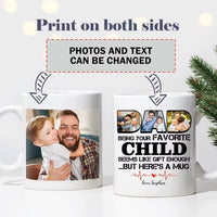 Customizable Ceramic Sublimation Mug for DIY Photo and Text Printing, Ideal for Graduation and Holiday Gifts