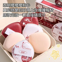 Lychee Tree Marshmallow Soft Makeup Sponge Puff for Liquid Foundation and Setting Powder, Wet and Dry Use