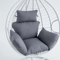 Indoor Outdoor Swing Chair Cushion Waterproof UV Resistant Detachable Washable Hanging Basket Pad
