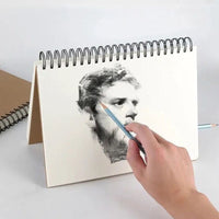 Sketchbook A4 8K 16K Kraft Hardcover for Students Artists Thickened Sketch Pad Art Drawing Book