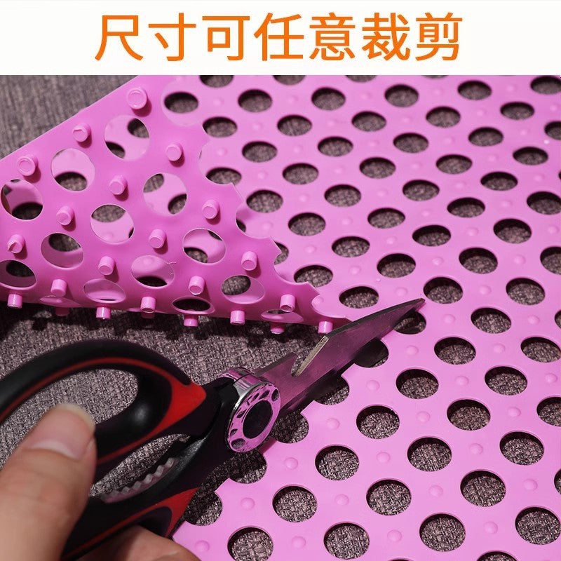 Pet Cage Mat Platform for Dogs and Cats - Anti-Bite Grid Design