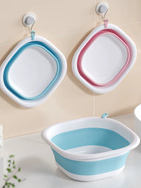 Foldable Wash Basin for Home, Travel, Dorm, Laundry, Foot Soaking - Large Portable Tub for Postpartum & Infants