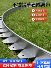 Stainless Steel Garden Landscape Edging Strip for Lawn and Flower Beds