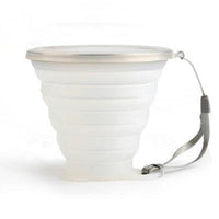Creative Collapsible Silicone Travel Cup - Portable Retractable Mouthwash Mug for Outdoor & Business Trips