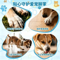 Pet Anti-Slip Socks for Medium to Large Dogs, Double-Sided Grip, Wear-Resistant, 4-Pack