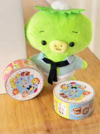 Original Hamster Washi Tape Cute High Saturation Hand-Painted Contrast Color