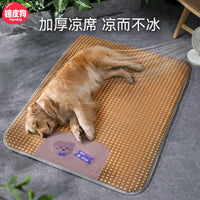 Pet Cooling Mat for Dogs and Cats, All Seasons Breathable Pad for Small to Large Breeds