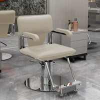 Modern Hydraulic Swivel Reclining Barber Chair for Salon and Spa