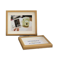 Hollow 3D Specimen Display Photo Frame, Wooden, for 5-8 inch and A4 Photos