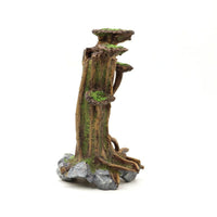 Aquarium Resin Moss Tree Trunk Decoration for Fish Tank Landscaping