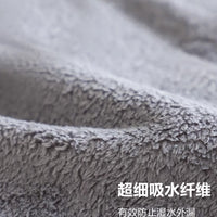 Portable Absorbent Umbrella Storage Bag with Waterproof Exterior for Wet Umbrellas