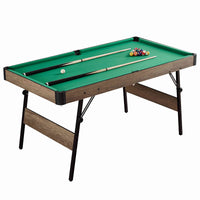 Kids' Foldable Multi-functional 3-in-1 Pool Table, Table Tennis, and Writing Desk for Practice and Entertainment