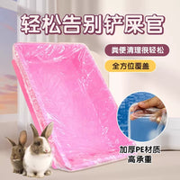 Pet Cage Tray Liners for Birds, Rabbits, Guinea Pigs, and Dogs - Disposable Plastic Waste Bags