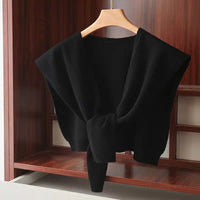 Knitted Shoulder Shawl Scarf for Women - Autumn/Winter Neck Warmer