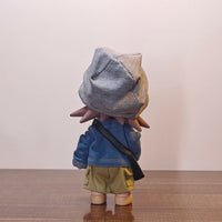 ZSIGA BJD Doll Clothes Set for 20cm Dolls - Beanie, Denim Jacket, Overalls