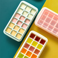 18-Grid Japanese-Style Ice Cube Tray for Coffee & Bar, DIY Creative Kitchen Ice Maker