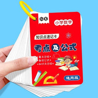 Elementary School Math Formulas & Knowledge Cards for Grades 1-6