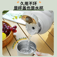 Qihoo Large Capacity 316 Stainless Steel Insulated Thermos for Outdoor Travel and Home Use