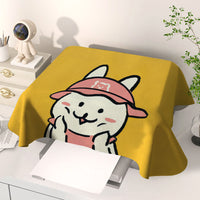 Creative Pet Print Refrigerator Dust Cover Air Fryer Microwave Oven Dust Cloth