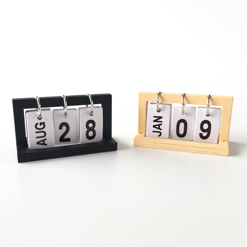 Dollhouse Miniature Flip Calendar Model for OB1 Blythe Dolls