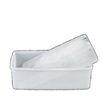 Thickened Rectangular Ice Cube Tray with Lid for Commercial Use