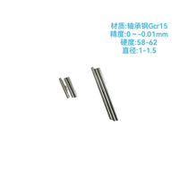 Hardened Bearing Steel Dowel Pins for Positioning and Locating, 3mm Diameter