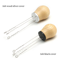 Espresso Coffee Stirrer Distribution Tool WDT Tool with Wooden Handle