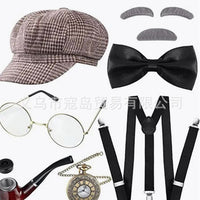 Christmas Santa Claus / Grandma Costume Set for Kids - Stage Performance Props